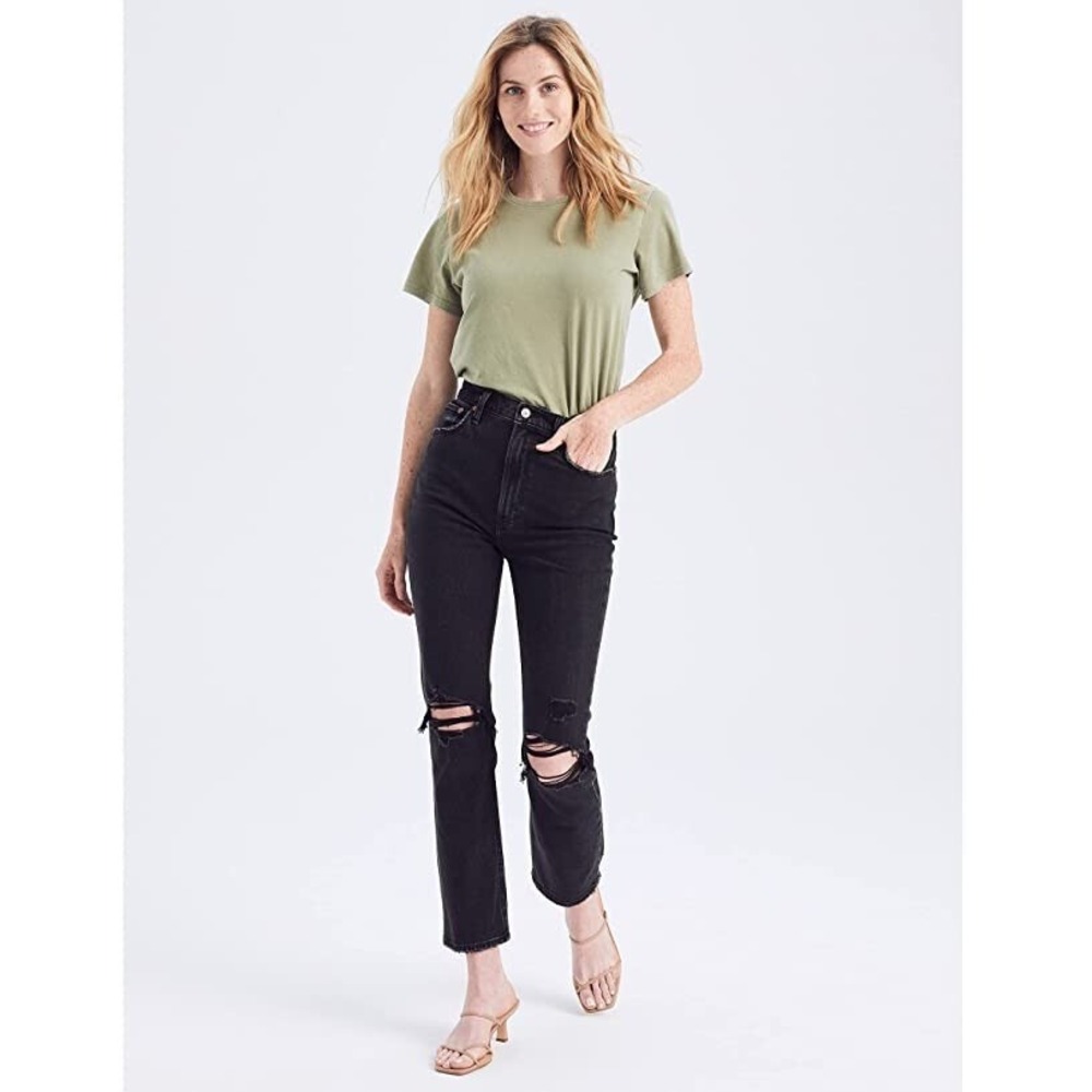 Abercrombie & Fitch The Ankle Straight Ultra High Rise Straight Jean Size 26/2 R